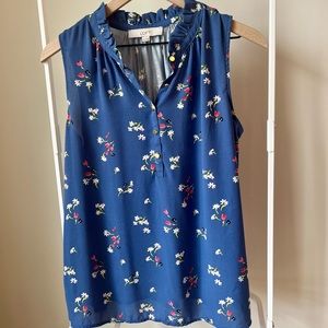 Loft Sleeveless Blouse